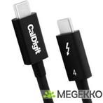 CalDigit TB4-P08B-540 Thunderbolt-kabel 0,8 m 40 Gbit/s, Computers en Software, Verzenden, Nieuw