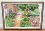 Mercè Massa (1938-2023) - Luz de verano en el jardín, Antiek en Kunst, Kunst | Schilderijen | Klassiek