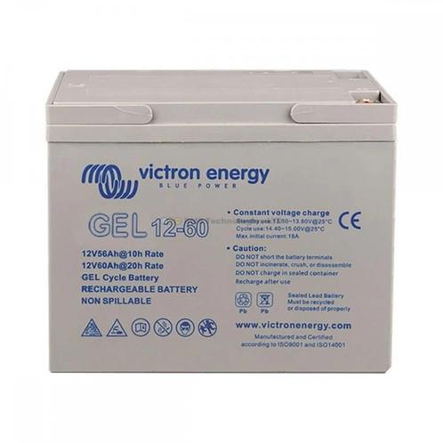 Victron 12V 60Ah (C20) GEL Deep Cycle-accu M6 (Loodaccu), Audio, Tv en Foto, Accu's en Batterijen, Nieuw, Verzenden