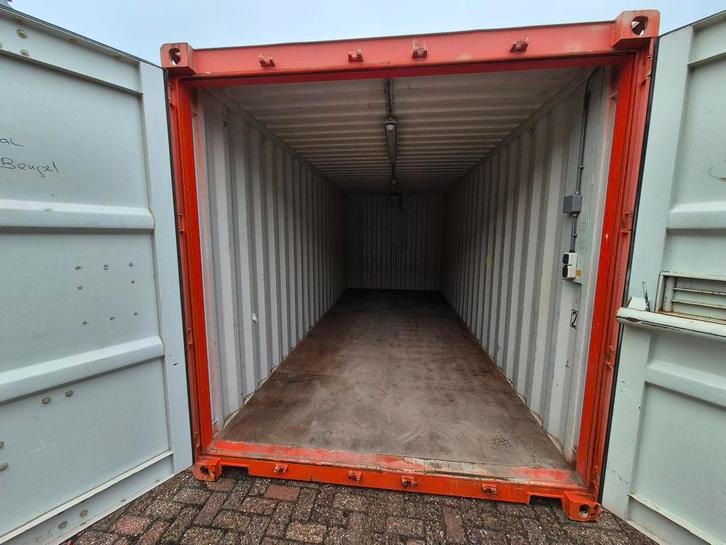 Container 20ft. met verlichting HS-1607, Articles professionnels, Machines & Construction | Abris de chantier & Conteneurs, Enlèvement ou Envoi