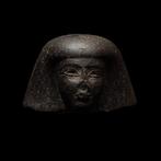 Oud-Egyptisch Granodioriet Hoofd van een, Collections