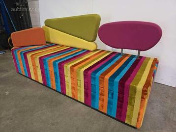 Design loungebanken (3x) beschikbaar voor biedingen