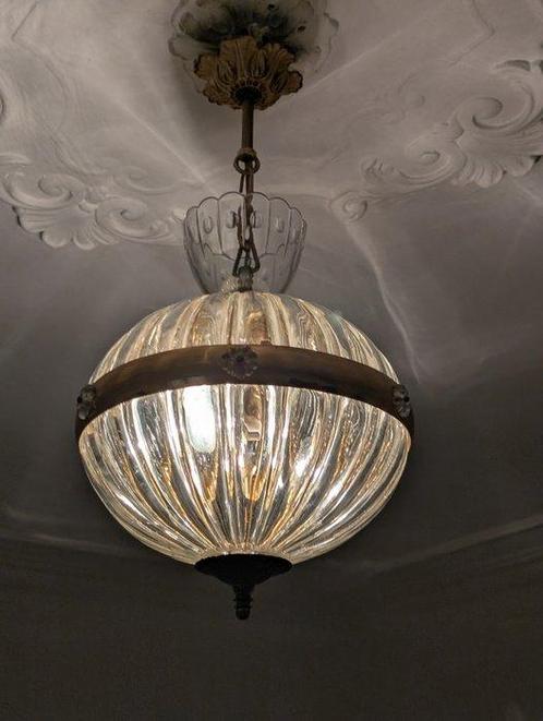 Plafondlamp - Kristal - Bohemen, Antiek en Kunst, Antiek | Overige Antiek