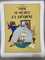 Hergé - 1 Silkscreen - Tintin - Le secret de la licorne -, Nieuw