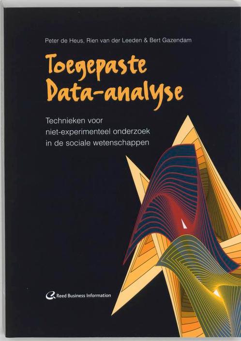Toegepaste Data Analyse 9789059011526 P. de Heus, Boeken, Psychologie, Gelezen, Verzenden