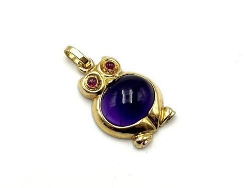 Pendentif en forme de croix - 18 carats Or jaune -  6.00ct., Handtassen en Accessoires, Antieke sieraden
