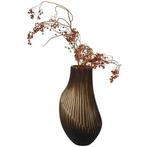 Vaas - Glas - 49 cm, Antiek en Kunst