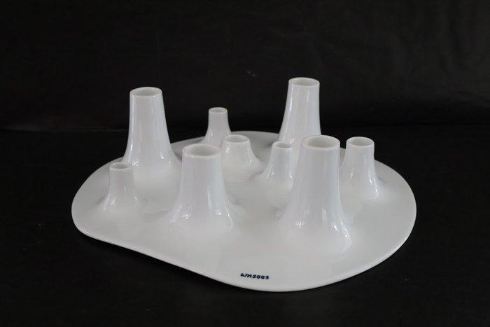 Willem Noyons - Kandelaar - Porselein - Kandelaar en, Antiek en Kunst, Antiek | Meubels | Stoelen en Sofa's