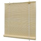 vidaXL Rolgordijn 120x160 cm bamboe naturel, Verzenden, Nieuw