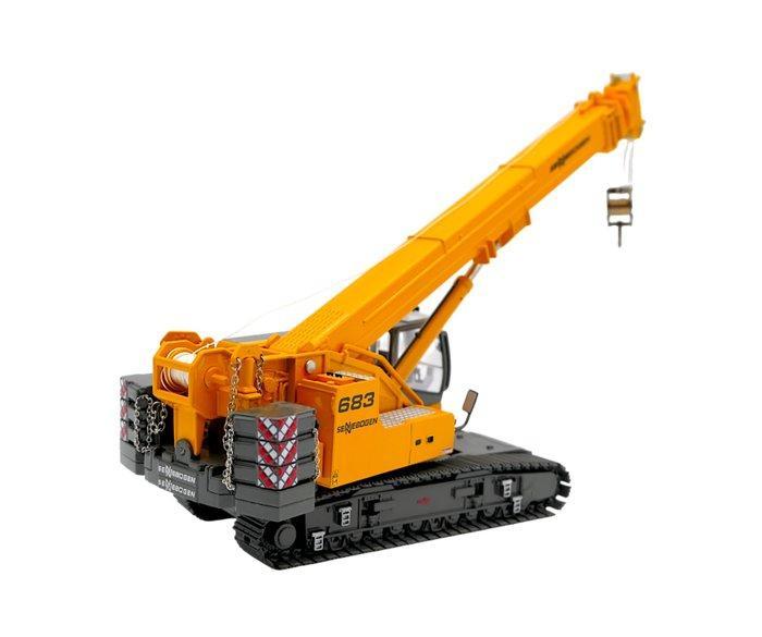 Bymo (BRAMI) - Scale 1:50 - Model vrachtwagen - Sennebogen, Hobby en Vrije tijd, Modelauto's | 1:5 tot 1:12