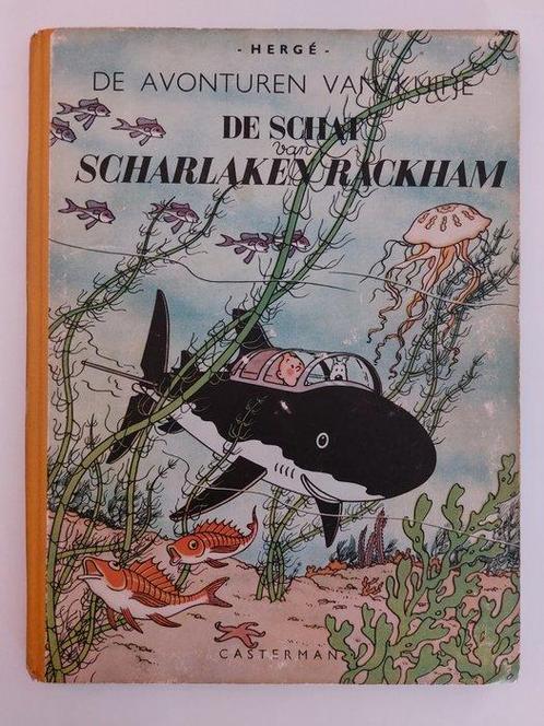 Kuifje - De Schat van Scharlaken Rackham (A46) met, Boeken, Stripverhalen