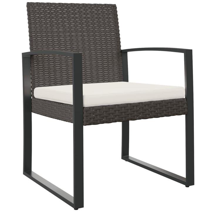 Tuinstoelen Rattan Bruin | Retour Deal | 57% KORTING!, Tuin en Terras, Tuinstoelen, Nieuw, Kunststof, Verzenden