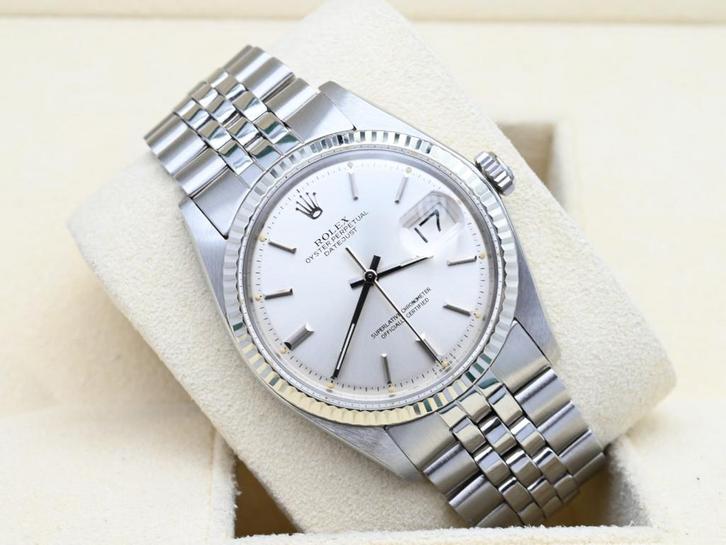 Rolex Datejust Ref. 1601 Year 1973 (Box & Papers), Bijoux, Sacs & Beauté, Montres | Hommes, Enlèvement ou Envoi