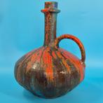 Vaas - Keramische vaas in Fat-Lava-stijl – vaas met oor met