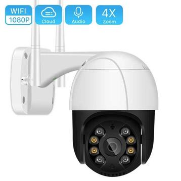 Beveiligings Camera met Microfoon - WiFi CCTV Intercom Smart