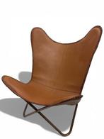 Fauteuil - chaise papillon - Cuir, Métal - Chaise papillon, Huis en Inrichting, Nieuw