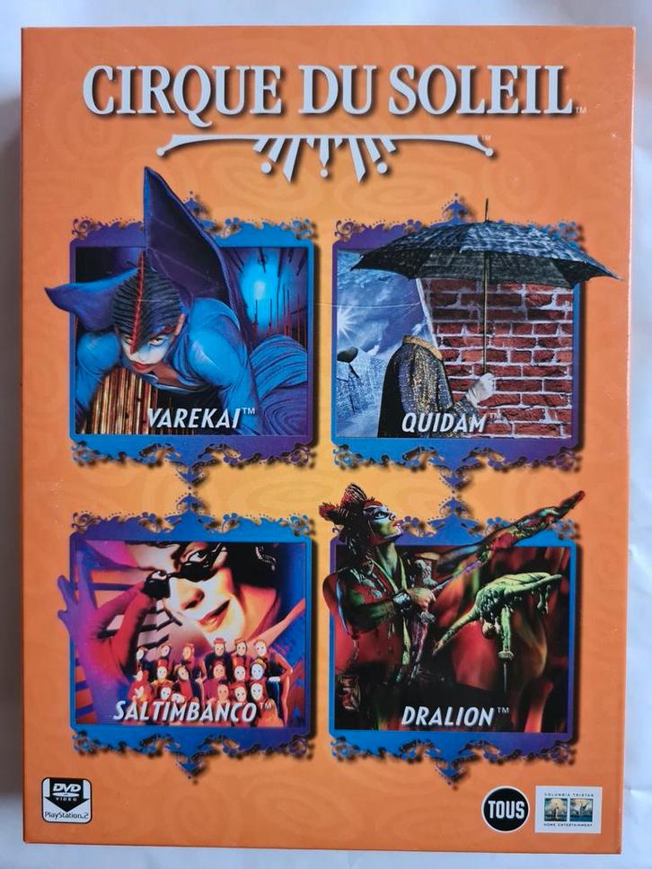 CIRQUE DU SOLEIL / VAREKAI / QUIDAM / SALTIMBANCO / DRALION, CD & DVD, DVD | Autres DVD