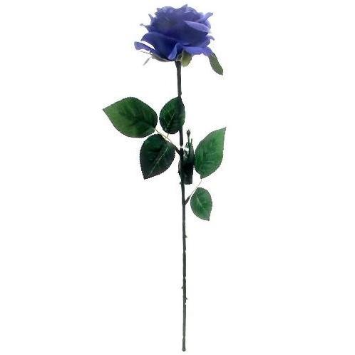 Blauwe roos +/- 48cm. / st Flowerwall bruidsboeket, Huis en Inrichting, Woonaccessoires | Kunstplanten en Kunstbloemen, Nieuw