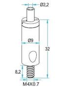 Kabelgripper plug M4, Tuin en Terras, Verzenden, Nieuw