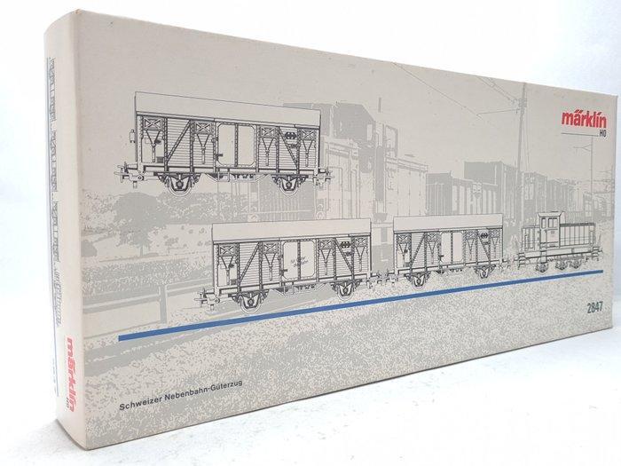 Märklin H0 - 2847 - Treinset (1) - Zwitserse Treinset met Em, Hobby en Vrije tijd, Modeltreinen | H0