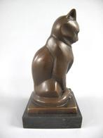 After Coenraad - Statuette, Kat - 17 cm - Bronze, Marbre, Antiek en Kunst