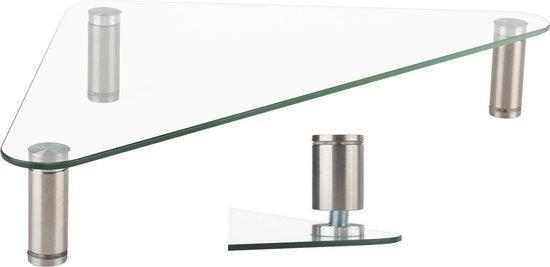 2dekans | Beeldscherm monitor verhoger hoekmodel driehoek, Antiek en Kunst, Antiek | Glaswerk en Kristal, Ophalen of Verzenden