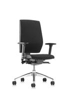 Ergonomische bureaustoel Alha PG2 High, Zwart, Nieuw, Ophalen of Verzenden, Bureaustoel
