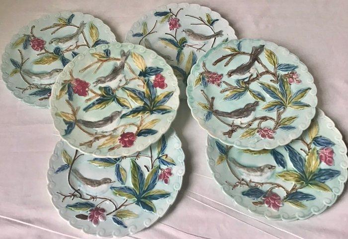 Mouzin - Lecat & Cie - Nimy , Barbotine art nouveau -, Antiek en Kunst, Kunst | Designobjecten
