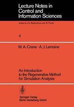 An Introduction to the Regenerative Method for . Crane,, Livres, M.A. Crane, A.J. Lemoine, Verzenden