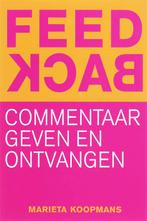 Feedback 9789058711878, Verzenden, Marieta Koopmans, M. Koopmans