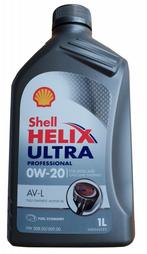 Shell Helix Ultra Professional AVL 0W20 1 Liter, Ophalen of Verzenden