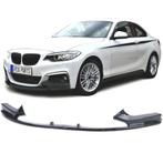 SPOILER LAME AVANT BMW F22 F23 LOOK M PERFORMANCE NOIR BRILL, Verzenden