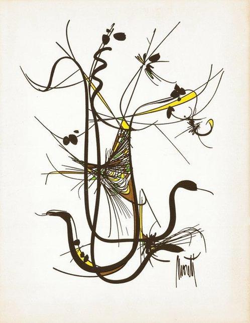Raymond Moretti (1931-2005) - Composition, Antiek en Kunst, Antiek | Overige Antiek