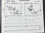 Walt Disney - Productie-storyboardpagina, ondertekend door, Verzamelen, Nieuw
