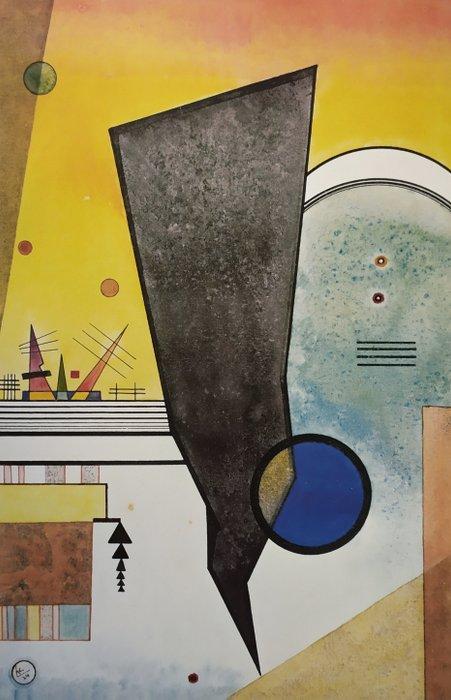 Wassily Kandinsky (1866-1944) (after) - Gebogene Spitze,, Antiek en Kunst, Curiosa en Brocante