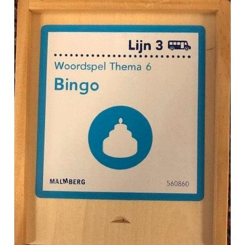 Lijn 3 Woordspel Thema 6 Bingo (zie omschrijving), Livres, Livres scolaires, Envoi