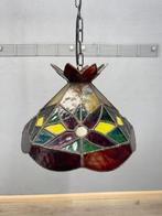 Originele Tiffany stijl hanglamp met glas-in-lood - Lamp -