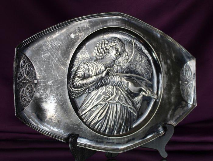 WMF - Wandbord - Verzilverd - Groot, Antiek en Kunst, Kunst | Designobjecten