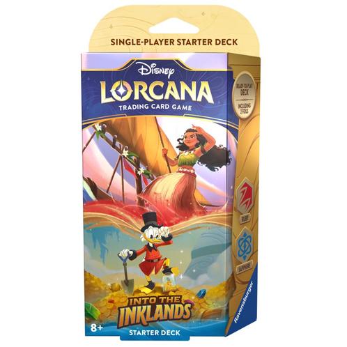 Disney Lorcana: Into the Inklands Starter Deck Moana en Oom, Hobby en Vrije tijd, Verzamelkaartspellen | Overige, Ophalen of Verzenden