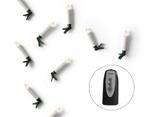 Led boomkaarsjes warm wit op batterij – 10 stuks met timer, Huis en Inrichting, Nieuw