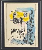 Karel Appel (1921-2006) - Cobra figuren, Antiek en Kunst, Kunst | Schilderijen | Modern