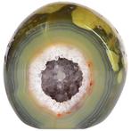 Dos poli ! - Agate arc-en-ciel - Géode- 2.3 kg, Verzamelen, Mineralen en Fossielen