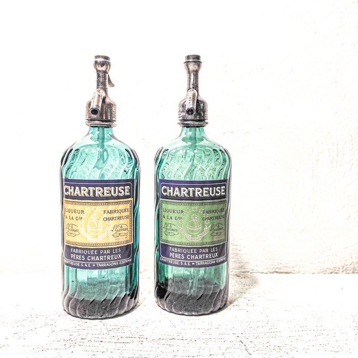 Sifon - Dos Chartreuse Vintage, Antiek en Kunst, Antiek | Wandborden en Tegels