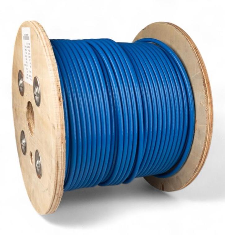 Staalkabel blauw geplastificeerd 6/8 voor mestschuiven, Tuin en Terras, Overige Tuin en Terras, Verzenden