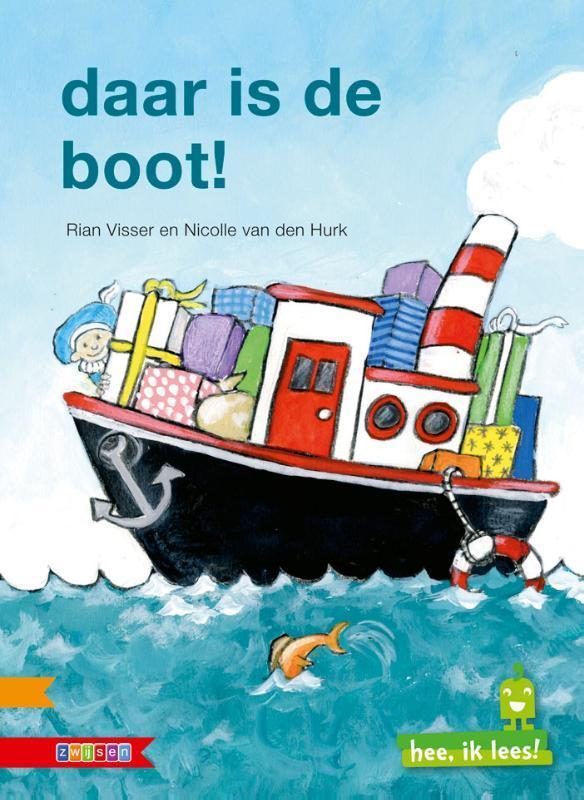 Daar is de boot! / Hee, ik lees! 9789048728534 Rian Visser, Livres, Livres pour enfants | 4 ans et plus, Envoi