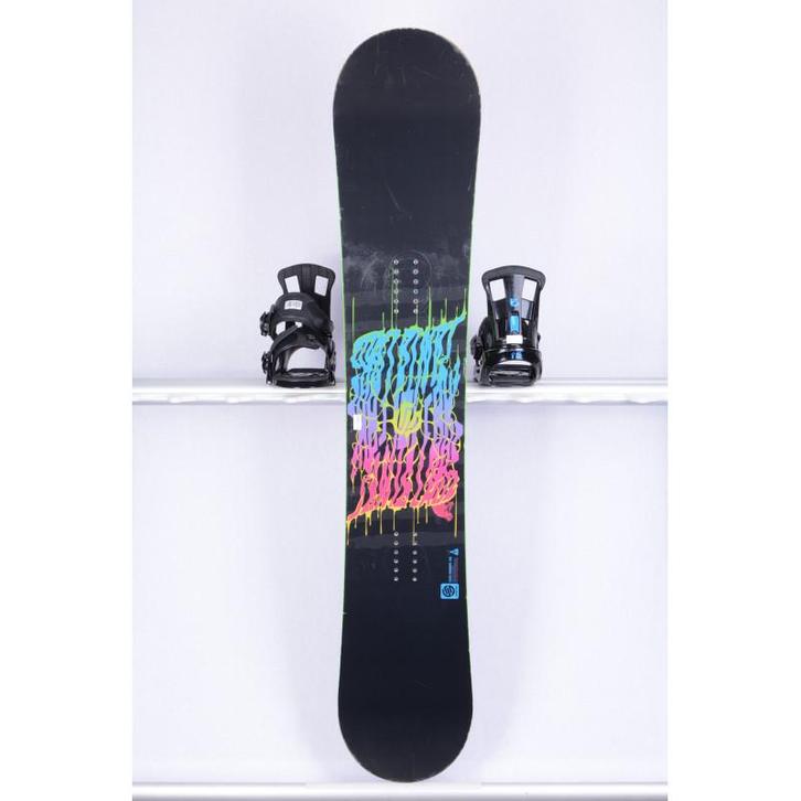 151 154 160 snowboard SANTA CRUZ CASE NUMBER, CAMBER, black/, Sport en Fitness, Snowboarden, Verzenden