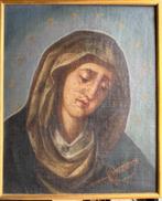 Scuola spagnola (XVII-XVIII) - Madonna Addolorata, Antiek en Kunst