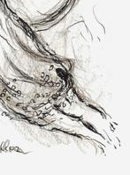 Marc Chagall (1887-1985) - Daprès marc chagall plafond de, Antiek en Kunst