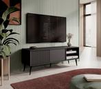 TV-Meubel antraciet 135x40x48 1 klep zwart, Huis en Inrichting, Kasten |Televisiemeubels, Overige materialen, 100 tot 150 cm, Verzenden