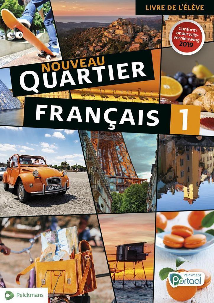 Nouveau Quartier français 1 livre de lélève (incl. le mag, Boeken, Schoolboeken, Gelezen, Verzenden